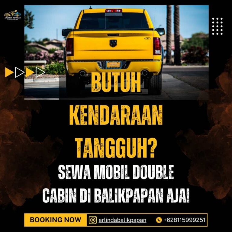 Sewa Mobil Double Cabin Balikpapan