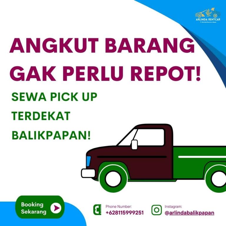 Sewa Pick up Terdekat Balikpapan